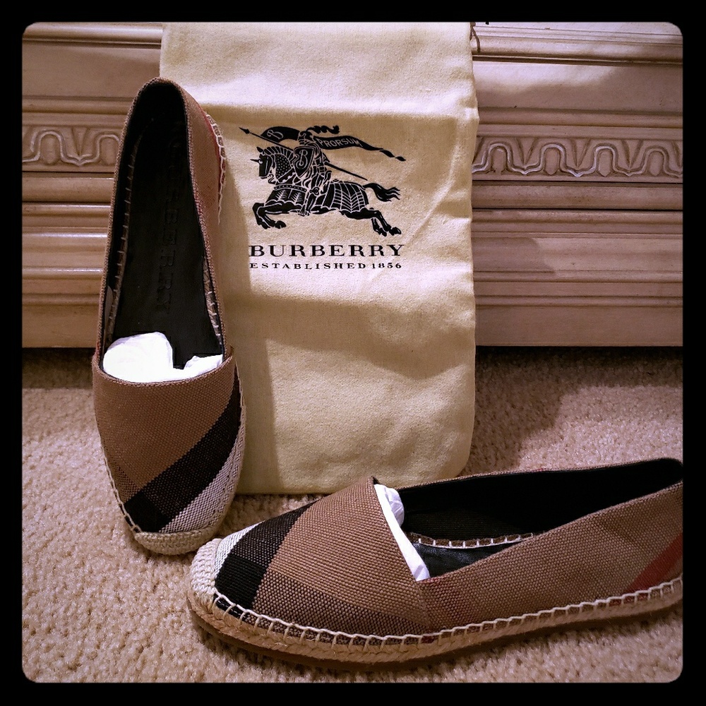 Burberry Hodgson flat espadrilles